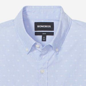 NEW Men's BONOBOS Washed Button-Down Shirt Medium